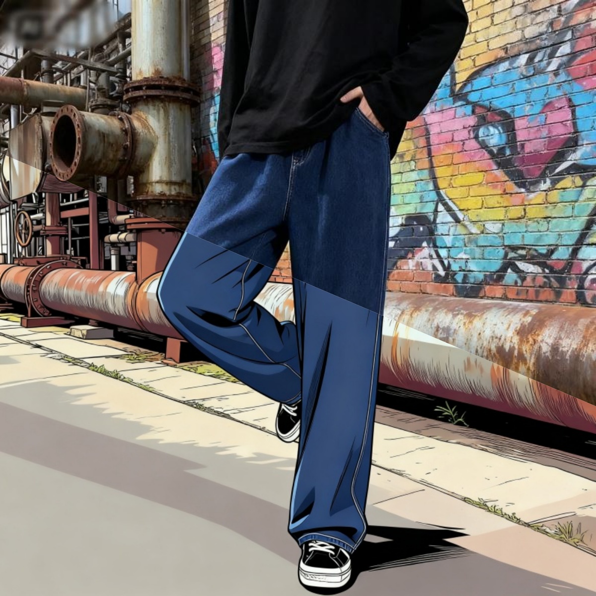 Уличная одежда в корейском сти – обзор и цена Streetwear Brand Denim