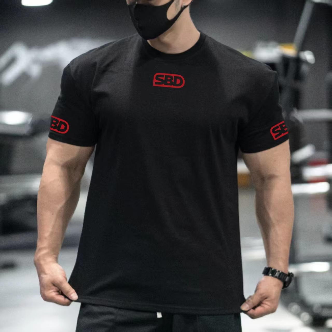 Футболка SBD Powerlifting Trai – обзор и цена Streetwear Brand Red Logo
